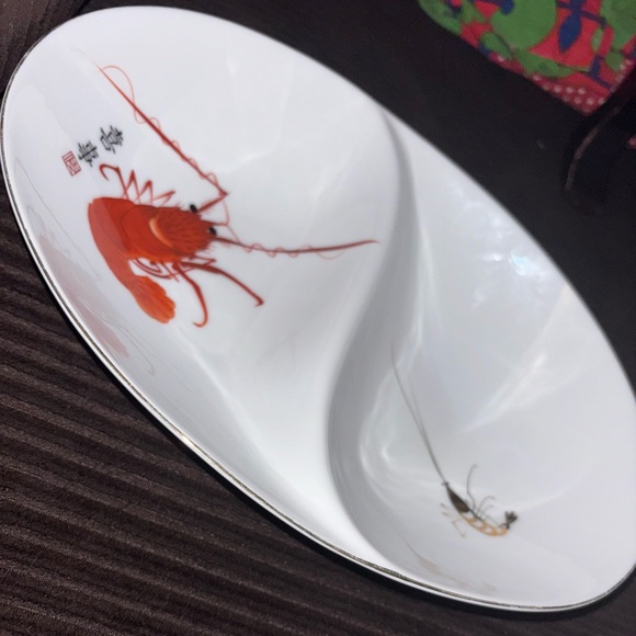 Other - Vintage Porcelain Japanese Divided Bowl